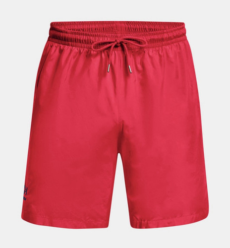 Under Armour Men's NWT Freedom Volley Loose Activewear Shorts Red Sz Large