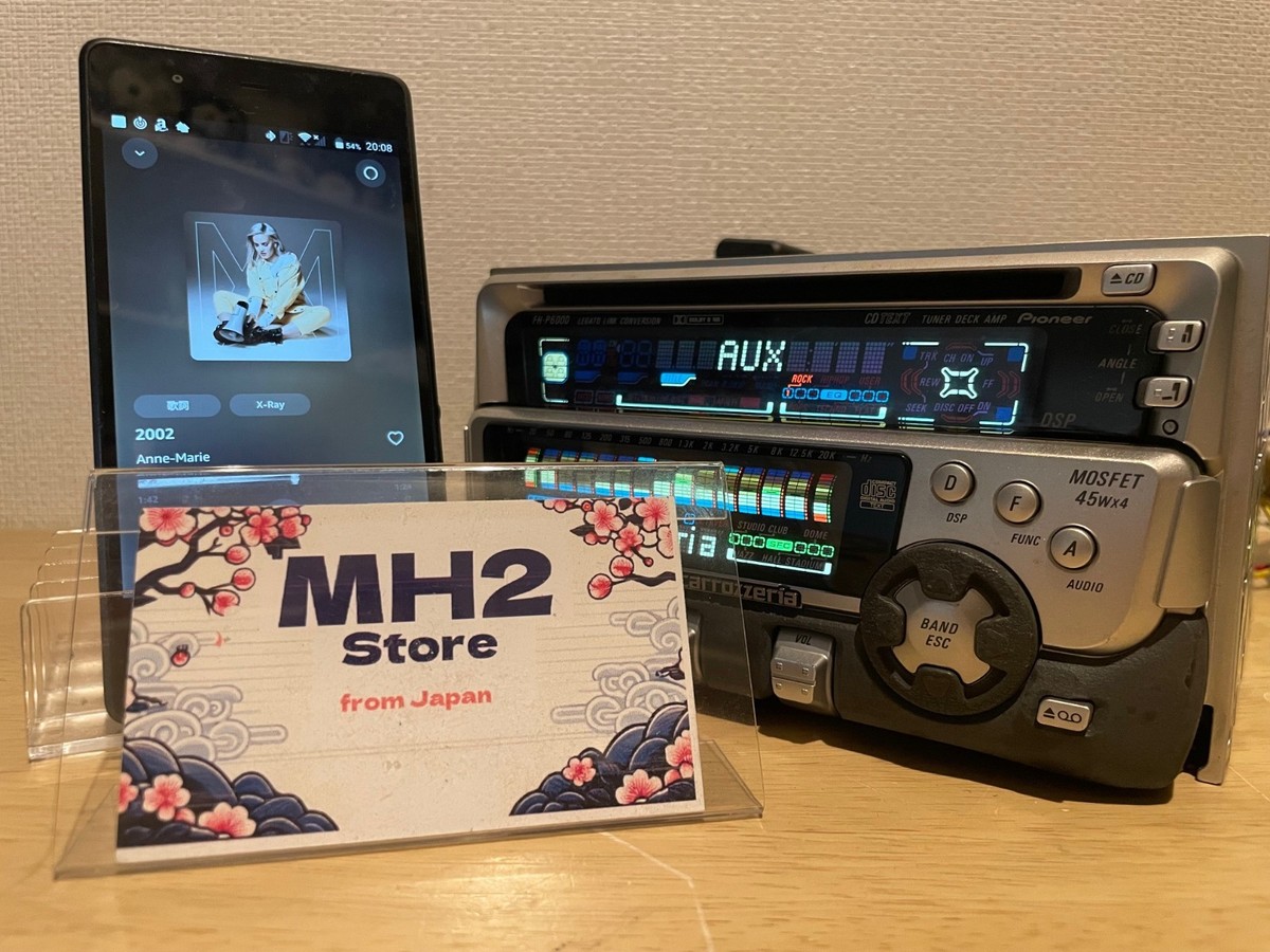 Pioneer Carrozzeria FH-P6000 2DIN Car Audio CD Cassette Player