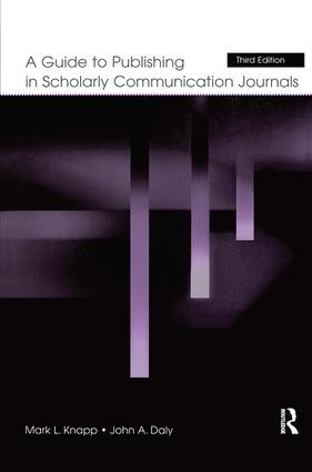 Guide to Publishing in Scholarly Communication Journals