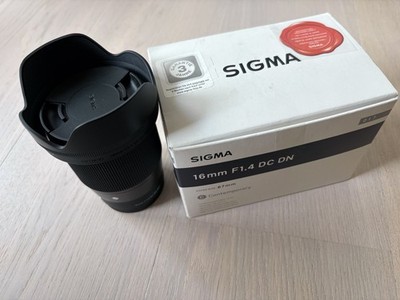 Sigma 16mm F1.4 DC DN Contemporary Objektiv / Sony E-Mount / OVP / Gebraucht