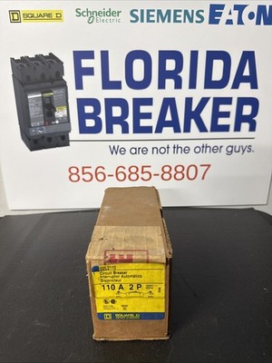NEW IN BOX Square D Q2L2110 Circuit Breaker 110A 2P 120/240V 240V OLD STOCK
