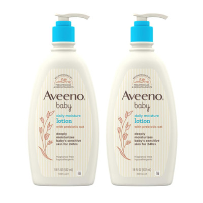 Daily Moisture Body Lotion for Sensitive Skin, Hypoallergenic Moisturizing Baby 