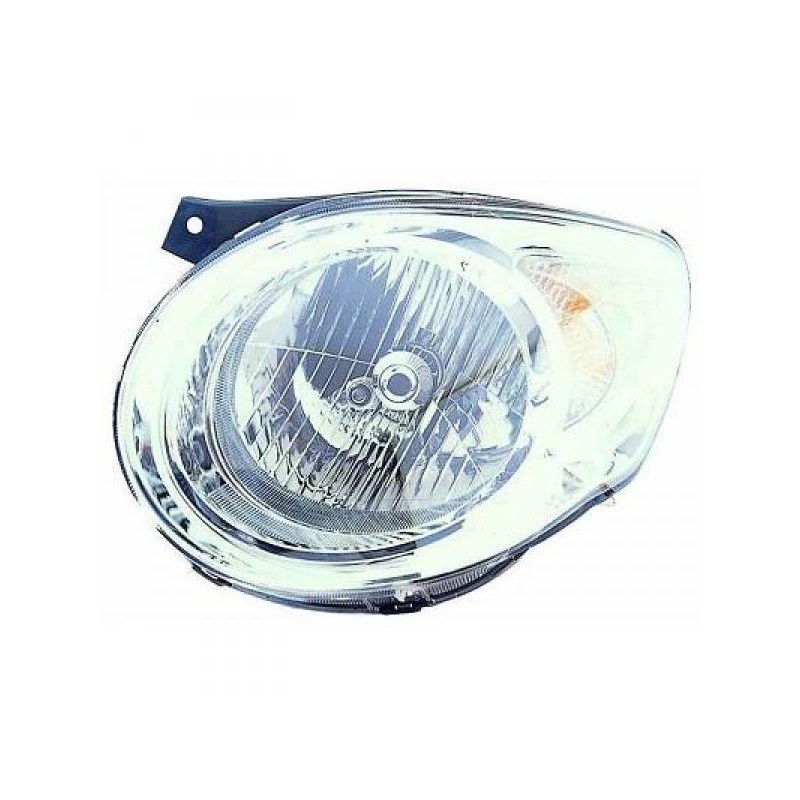 Phare avant gauche Kia Picanto 2008-2011 bloc optique côté conducteur feu de route et croisement
