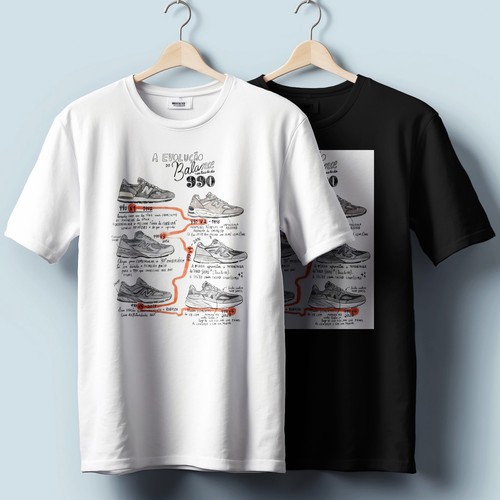 990 Balance Sneaker T-Shirt – Vintage Style Graphic | Unisex Heavy Cotton - Picture 4 of 4