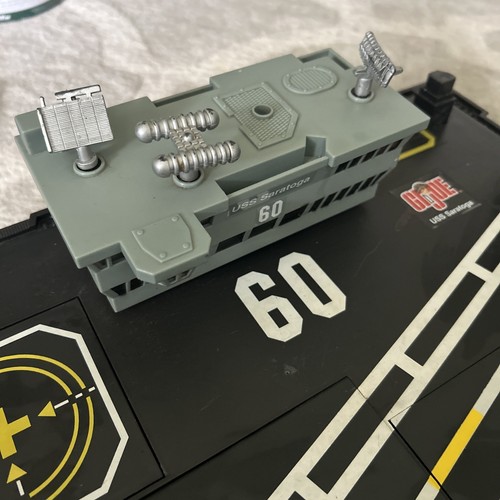 Vintage GI Joe USS Saratoga Aircraft Carrier Motorized Ship 2001 Hasbro - Picture 4 of 10