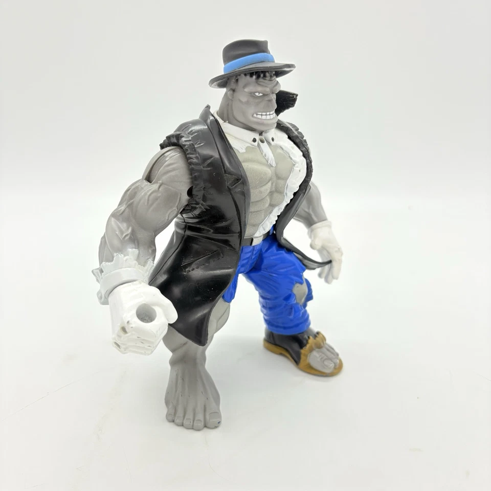 Incredible Hulk Joe Fixit Animado Mafioso Figura de Acción Gris Hulk 1996 ToyBiz Foto 4 de 4