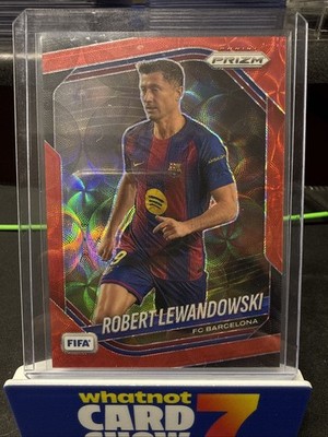 2025-26 Panini PRIZM FIFA Choice - Robert Lewandowski 46/88 #249 - Barcelona