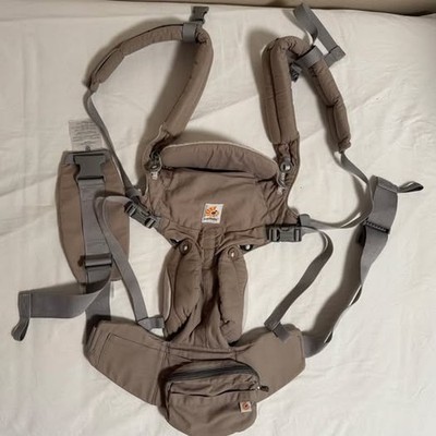 Ergobaby Omni 360 Baby Carrier, Cotton Canvas, Pearl Grey - Model: BCS360GRY