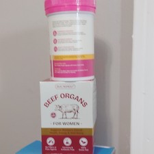 BUCAOAGU Beef Organs Blend Capsules Womens En...