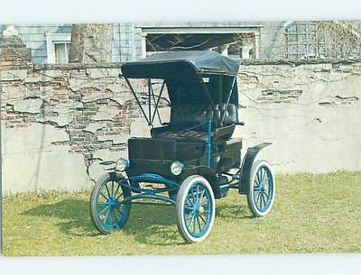 #ad Chrome VERY OLD ELECTRIC CAR AT MUSEUM Pittsburgh Pennsylvania PA m 09 AG0247 $1.85