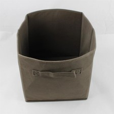 Collapsible Foldable Fabric Storage Bin Brown...