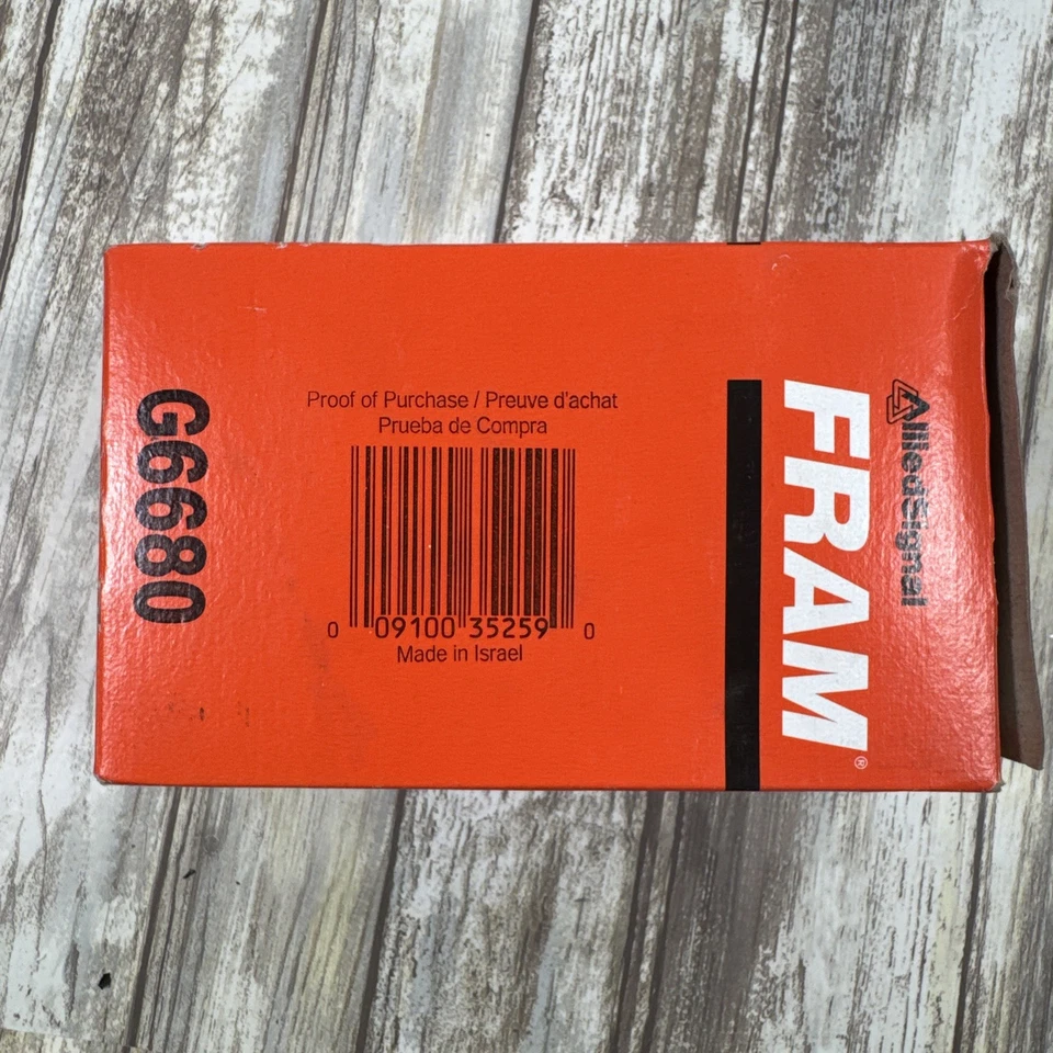 Filtro de combustible Fram G6680 nuevo en caja Foto 3 de 4
