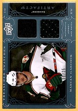 2009-10 Upper Deck Artifacts Treasured Swatches Blue Marian Gaborik 09/25 New