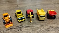 Lotto macchinine movimento terra trattore camion rullo Majorette Maisto Corgi