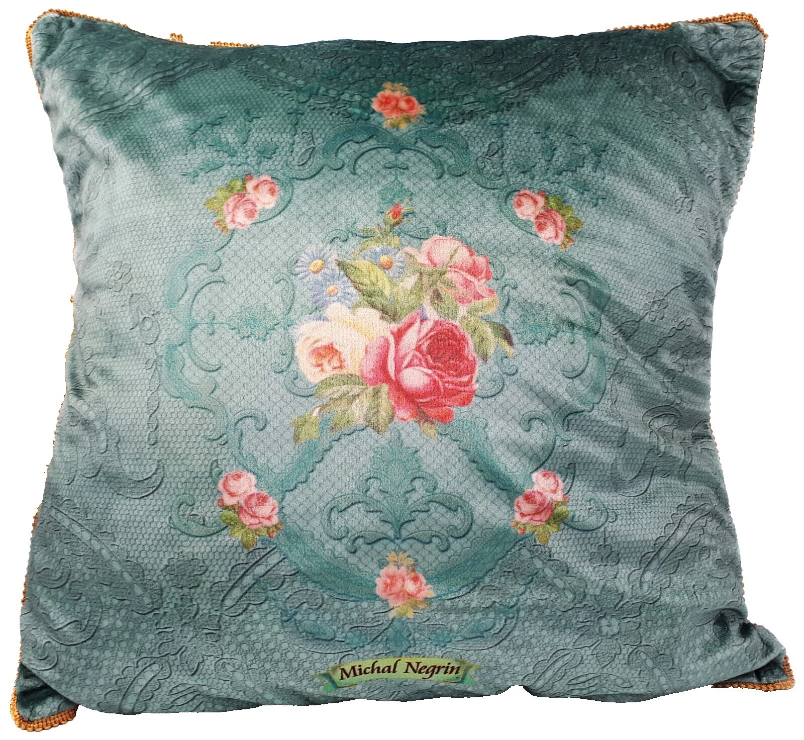 Flowers Velvet Vintage/Retro Home Décor Pillows