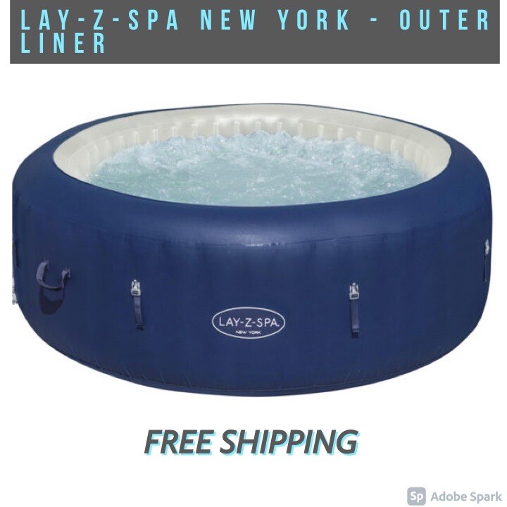 Cubierta exterior del cuerpo Lay Z Spa Nueva York SIN REVESTIMIENTO INCLUIDO TOTALMENTE NUEVA perezosa