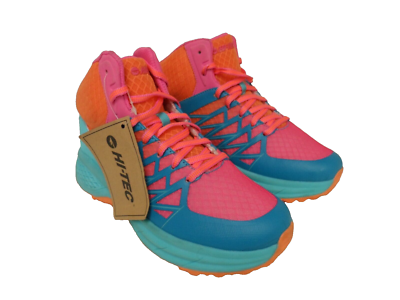 Hi-Tec Women's Ch80046W-Z Demolisher Hiking Boots Blue Pink Size
