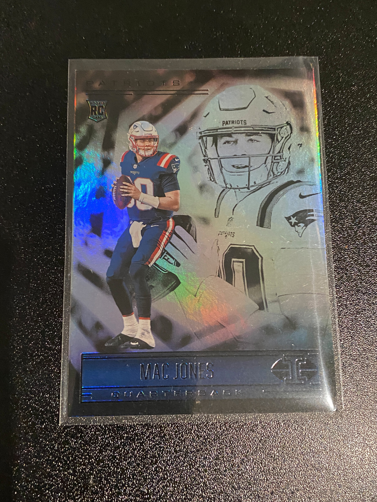 Mac Jones 2021 Panini Illusions Rookie Base Card RC #64 New England Patriots