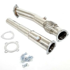 3" Turbo Exhaust Down Tube For Audi A3 VW Golf MK4 Bora Seat Leon 1.8T AUM AUQ