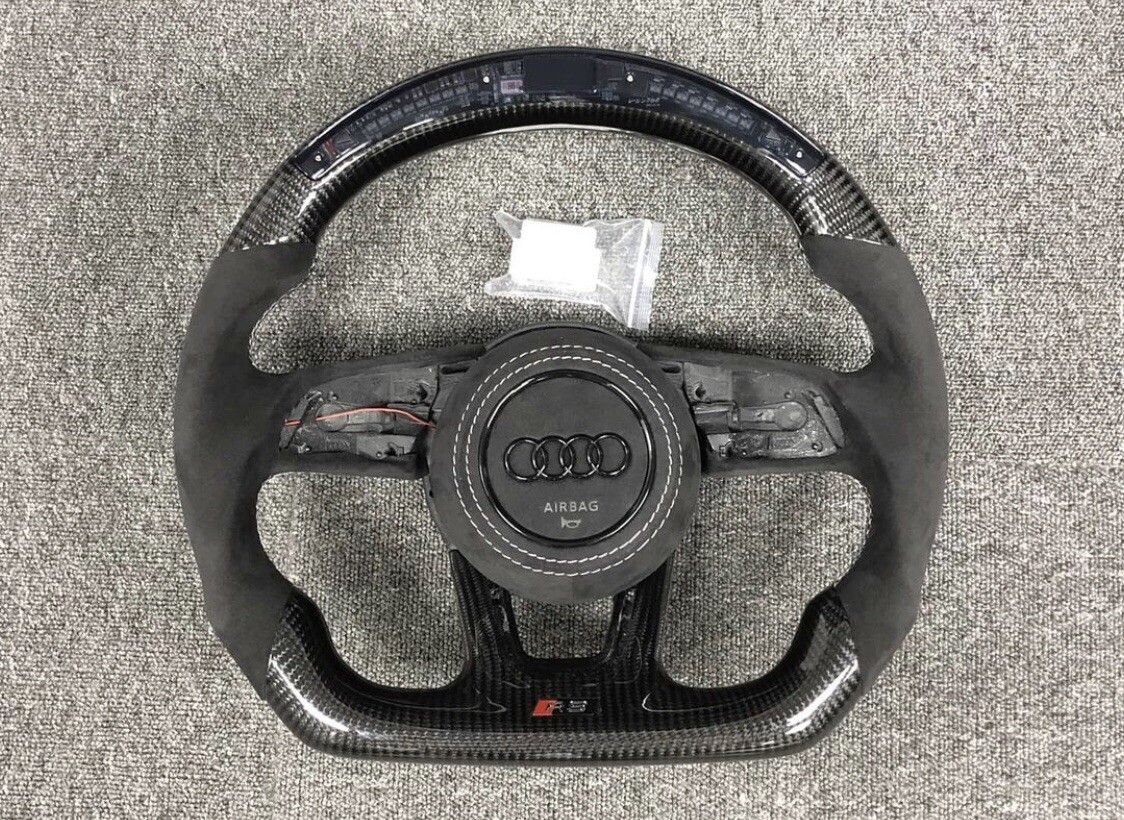 Audi R8, TTRS, RS3, RS6 RSQ3 Carbon Fibre LED Rev Counter Display ...