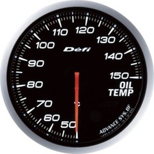 Defi Defi-link Meter Advance Bf Oil Temperature Gauge Df10401 White Defi Defi-link Meter Advance Bf Oil Temperature Gauge Df10401 White