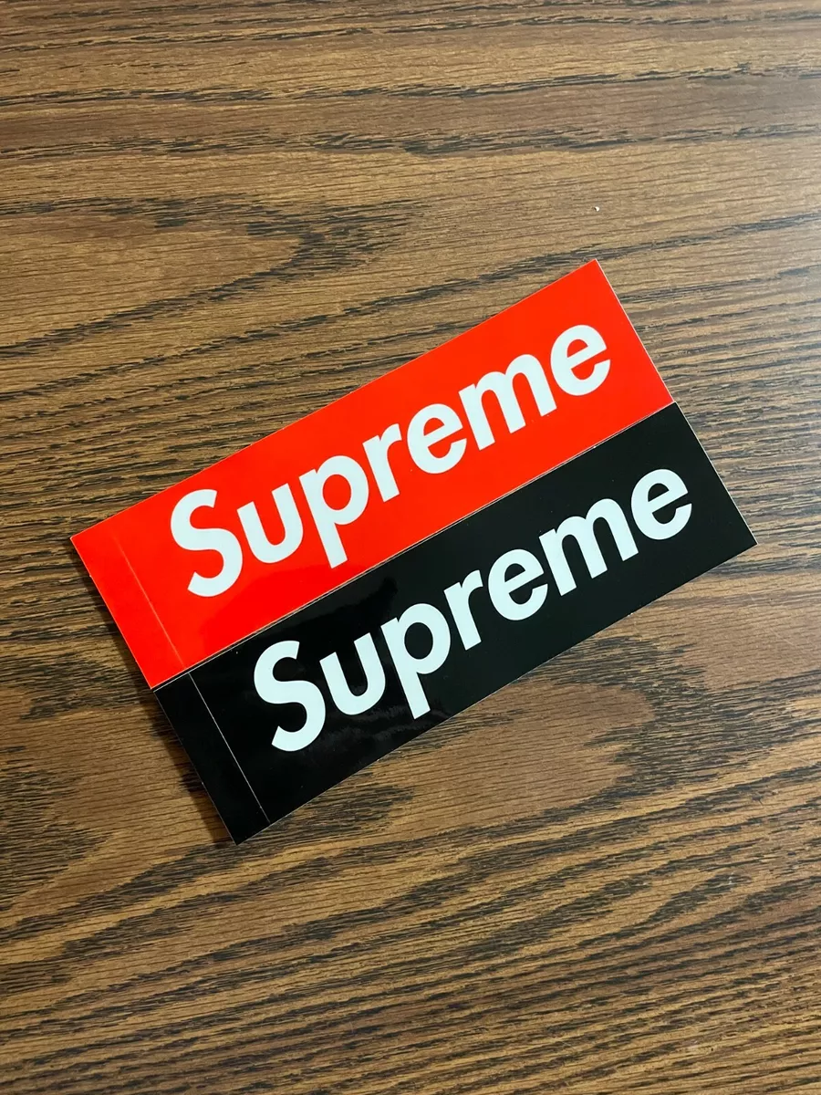 Supreme Louis Vuitton Box Logo Stickers