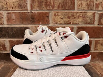 Size 8 - Nike Zoom Vapor Tour AJ3 Fire Red for sale online 