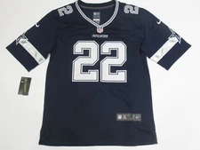 Emmitt Smith #22 Dallas Cowboys Throwback Player Men's Jersey Navy Blue