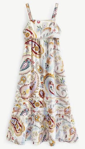 Next Summer Floral Print Maxi Dress Size 12 ðHoliday Garden Party RRPÂ£ 