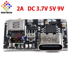 Lithium Li-ion 18650 3.7V 4.2V Battery Charger Board DC-DC Step Up Boost Module