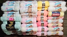 Lion Brand JAMIE Yarn🧶1.5 oz. Thur 2 oz. Skeins🧶19-COLORS🧶SOLD PER SKEIN