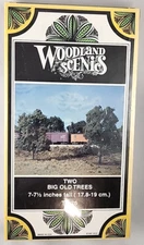 New! Woodland Scenics TK26, 7-7 1/2" Tall Big Old Tree kit (Pack of 2 Trees)