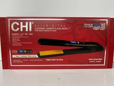CHI FLAT IRON  Auto Digital Ceramic Ionic Far Infrared  100% lead Free USA NEW❤️