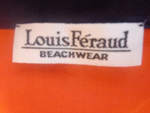 VYG Vintage Louis Feraud beachwear baroque shirt size XL - Picture 4 of 4