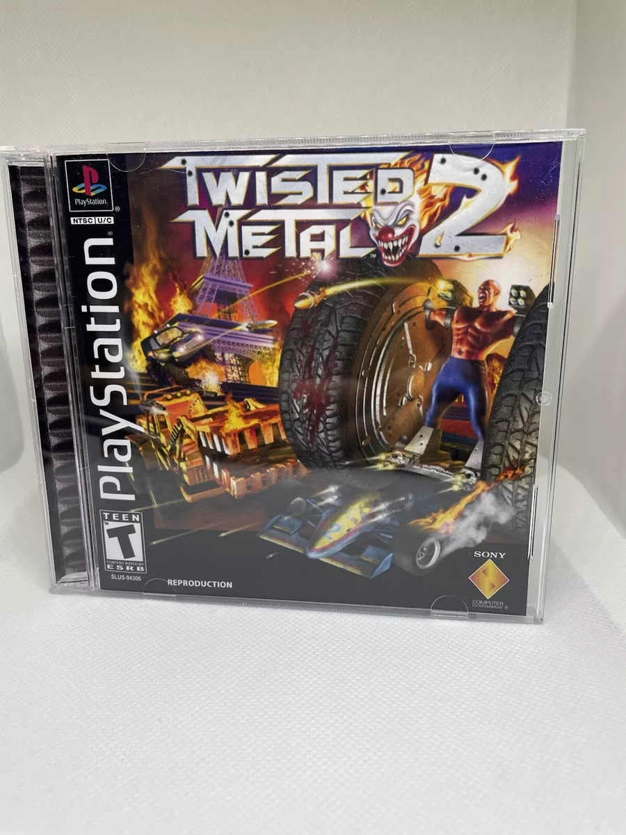 EMPTY REPLACEMNT CASES Twisted Metal Collection 1 2 3 4 5 Sony Playstation  1 PS1