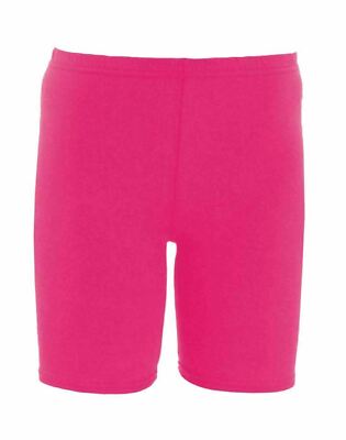 Mädchen Kinder schlicht dehnbar Tanz Gymnastik Sport Schule Sommer Radsport Shorts