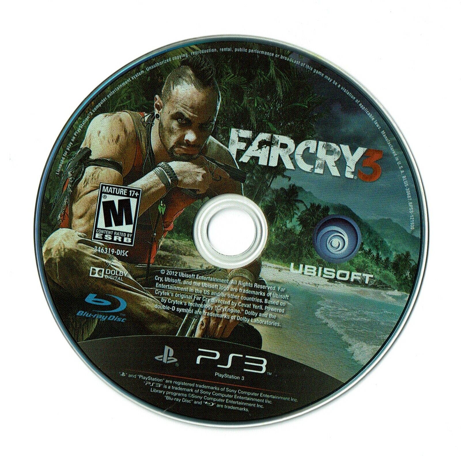 FarCry 3 PS3 Game Playstation 3 sony games genuine complete