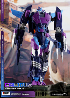 Transformable Toys Rodimus MMC R-27AM CALIDUS ASTERISK MODE