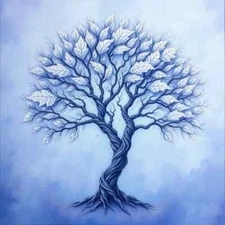 Digital picture Art of sketch Tree PNG fprintable file