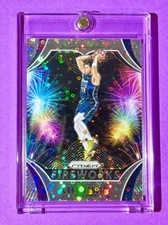 Luka Doncic RARE SILVER DISCO REFRACTOR PANINI PRIZM FIREWORKS INVESTMENT CARD!