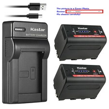 Kastar F780 Battery Slim Charger for Sony NP-F770 CCD-TR500 CCD-TR511 CCD-TR512