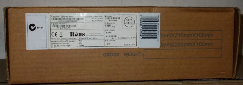 HP H3C 0231A56N 1-Port Enhanced Serial SIC A-MSR Mod JD557A  OVP B - Image 2 of 2