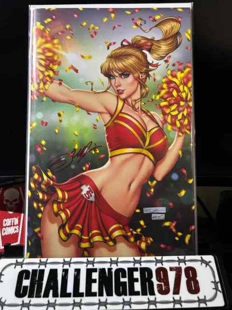 Female Force TAYLOR SWIFT #1 Sorah Suhng SIGNED VIRGIN w/ COA - ltd 500