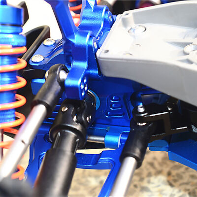 GPM Racing Aluminum Front Gear Box Silver : Rustler 4x4