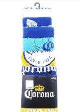 Corona Beer Casual Crew 6 Pair of Funny Fun Socks Fits Shoe Size 8-12 Brand New