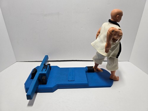 Juego de lucha de acción de karate vintage KAR-A-ATE para hombres completo con caja Aurora 1975 - Imagen 5 de 15