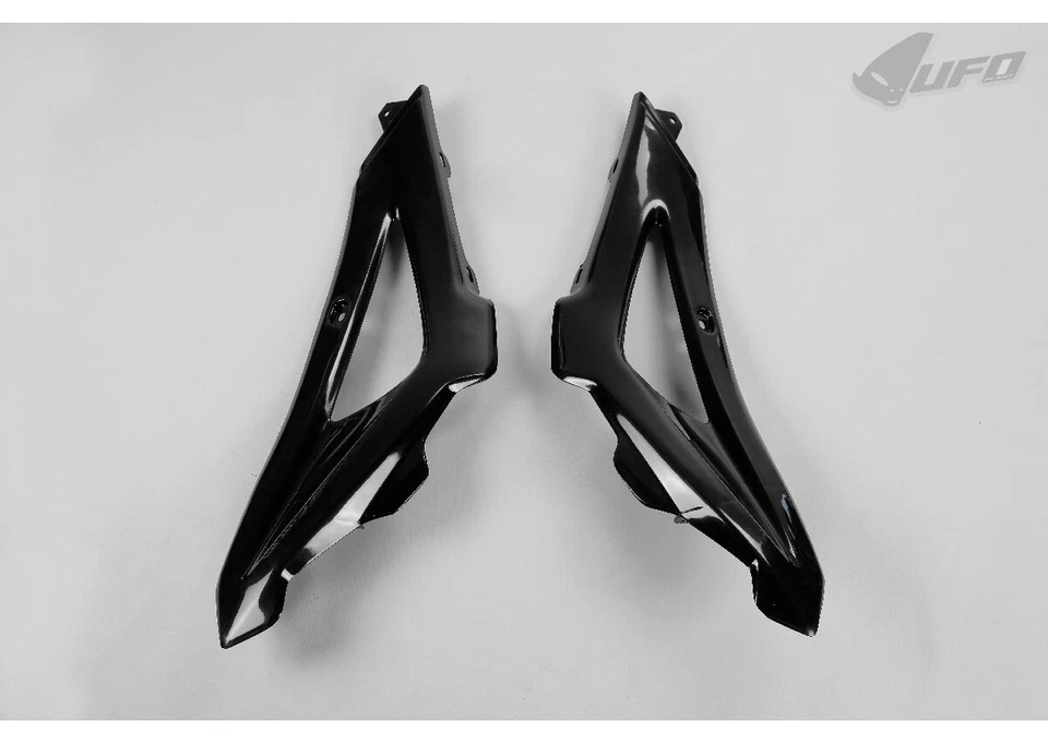 Cubiertas de radiador Ufo Plast para Husqvarna Tc 510 2005 > 2007 negro 33161 Foto 2 de 2