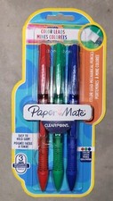 Paper Mate Clearpoint Color Mechanical Pencils School Grade Red Green Blue