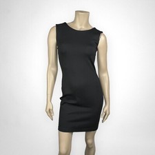 JUICY COUTURE Small Black Sleeveless Dress Summer Party Little Black Dress