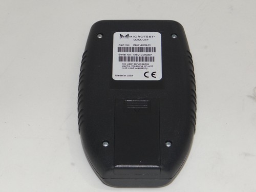 Microtest 2947-4009-01 COAX/UTP MicroScanner Pro Tester per cavi di rete - Foto 4 di 4